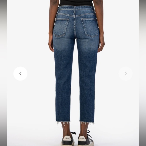 Kut From The Kloth high rise Racheal fab ab mom jean size 0P - Picture 3 of 9